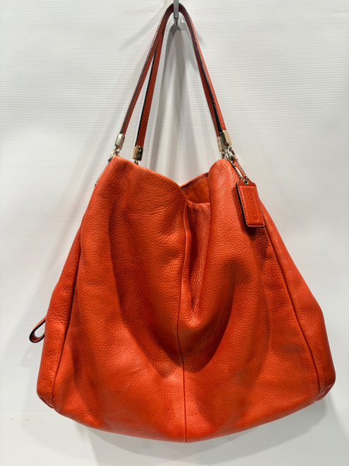 Vist Large View of Product Image Which is Used Coach Large Leather Handbag
