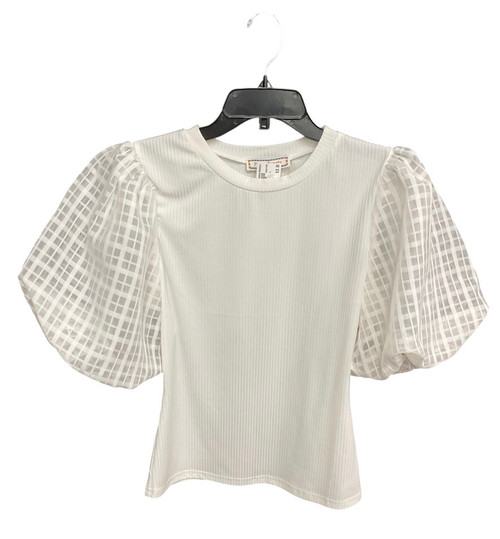 Vist Large View of Product Image Which is Used Flying Tomato Short Sleeve Top L-12/14