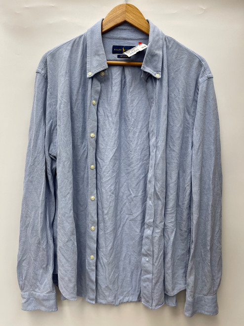 Vist Large View of Product Image Which is Used Ralph Lauren Mens Long Sleeve Top XL/17-17.5