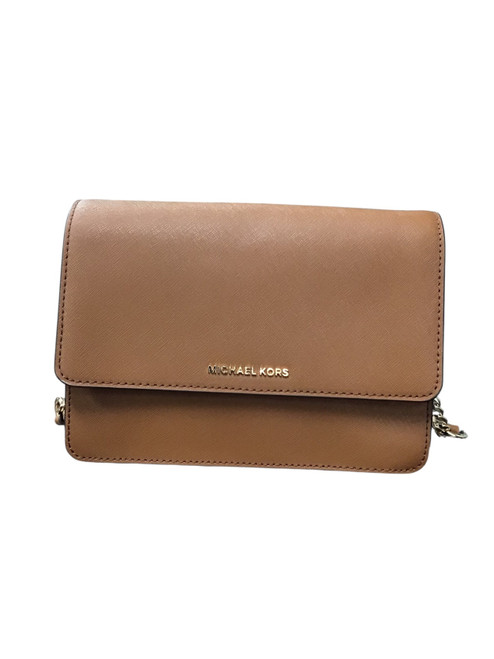 Vist Large View of Product Image Which is Used Michael Michael Kors Large Leather Handbag