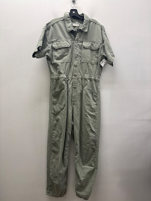 Vist Large View of Product Image Which is Used Green Free People Romper XL-16