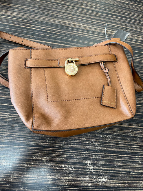 Vist Large View of Product Image Which is Used Michael Michael Kors Small Leather Handbag