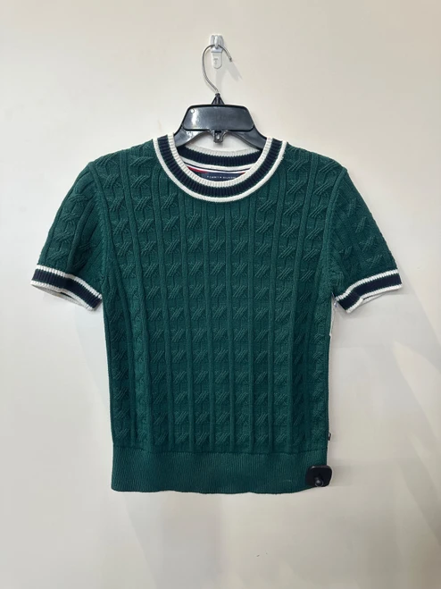 Vist Large View of Product Image Which is Used Tommy Hilfiger Short Sleeve Sweater S-4/6