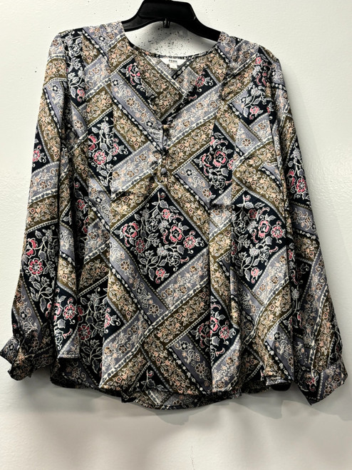 Vist Large View of Product Image Which is Used Penningtons Long Sleeve Top L-12/14