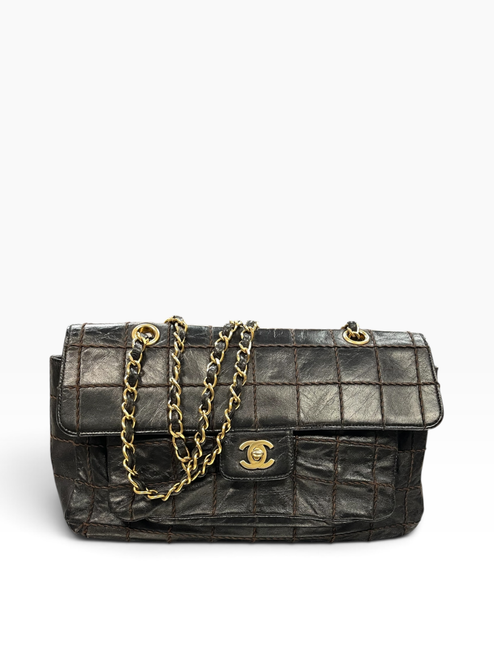 Vist Large View of Product Image Which is Used Chanel Large Leather Handbag