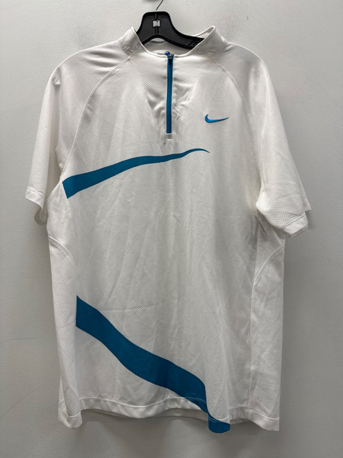 Vist Large View of Product Image Which is Used White Nike Short Sleeve Top L-12/14 AD