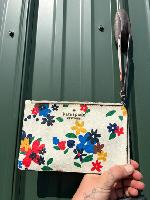 Vist Large View of Product Image Which is Used Kate Spade New York Leather Wallet