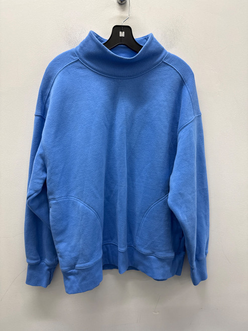 Vist Large View of Product Image Which is Used Blue Aerie Sweatshirt S-4/6
