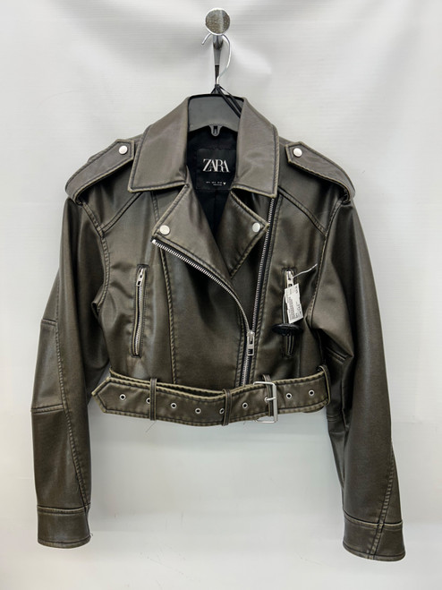 Vist Large View of Product Image Which is Used Zara Short Light Jacket S-4/6