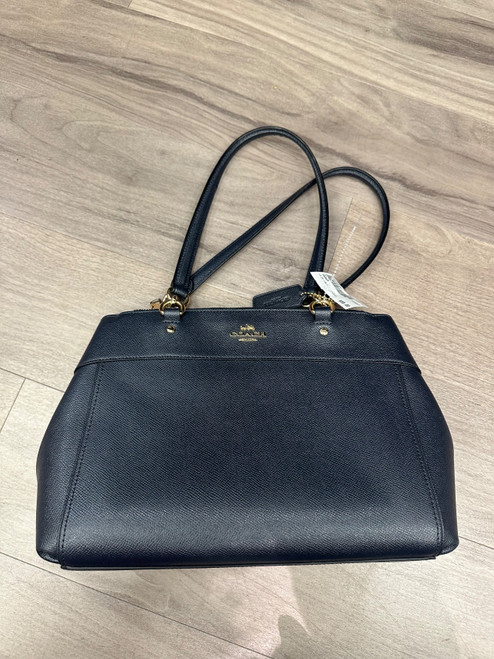 Vist Large View of Product Image Which is Used Coach Large Leather Handbag