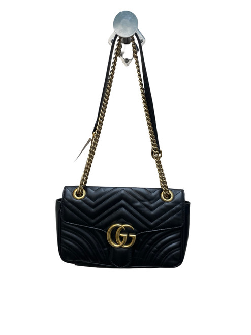 Vist Large View of Product Image Which is Used Gucci Large Leather Handbag