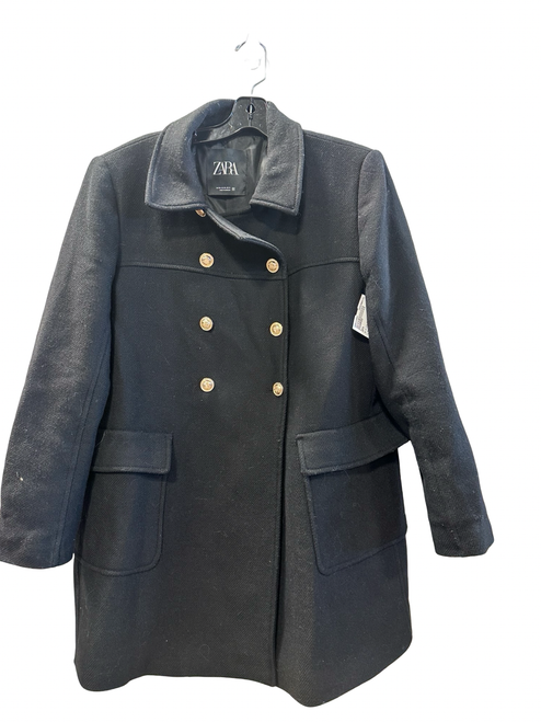 Vist Large View of Product Image Which is Used Zara Long Heavy Coat XXL-20