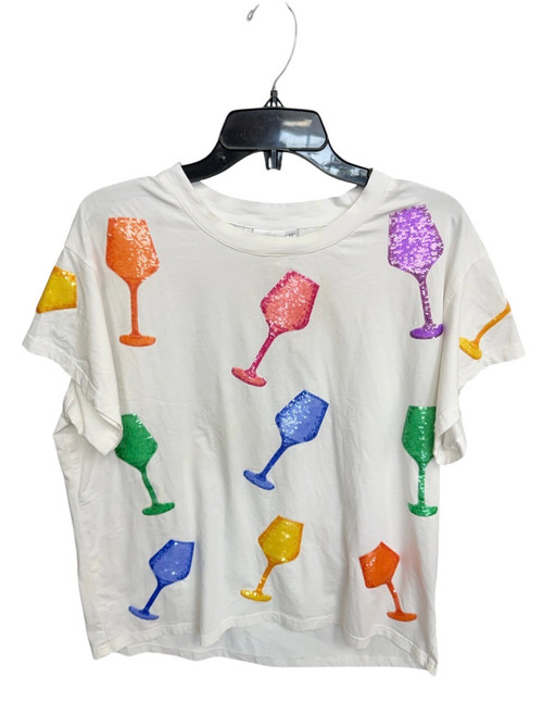 Vist Large View of Product Image Which is Used Unbranded Short Sleeve Top M-8/10