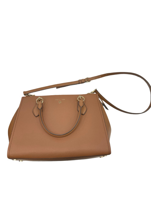 Vist Large View of Product Image Which is Used Michael Michael Kors Large Leather Handbag