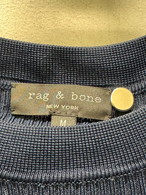 Vist Large View of Product Image Which is Used  Blue Rag & Bone Long Sleeve Top M-8/10