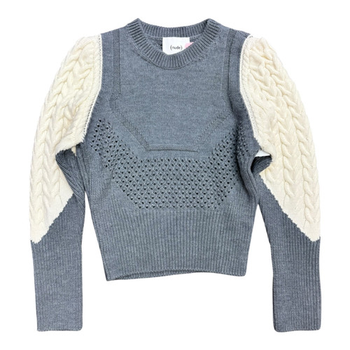 Vist Large View of Product Image Which is Used nude Heavyweight Sweater M-8/10