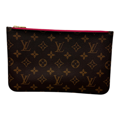 Vist Large View of Product Image Which is Used Louis Vuitton Monogram Neverfull Pouch