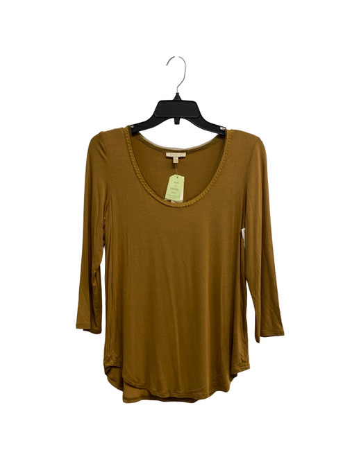 Vist Large View of Product Image Which is Used Bordeaux Long Sleeve Top S-4/6