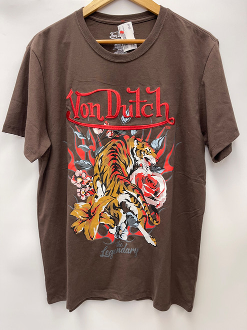 Vist Large View of Product Image Which is Von Dutch Mens T-Shirt L