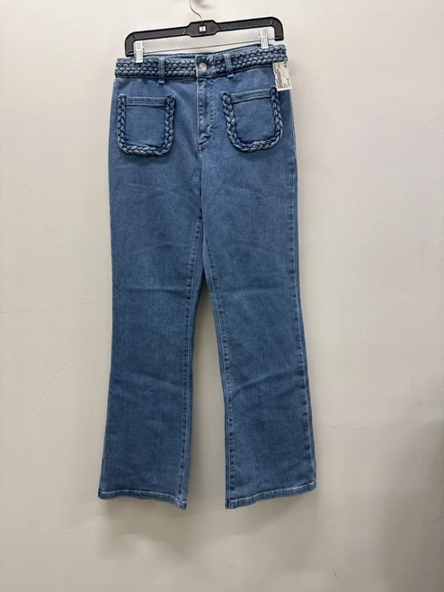Vist Large View of Product Image Which is Used Blue Maje Denim 6-28