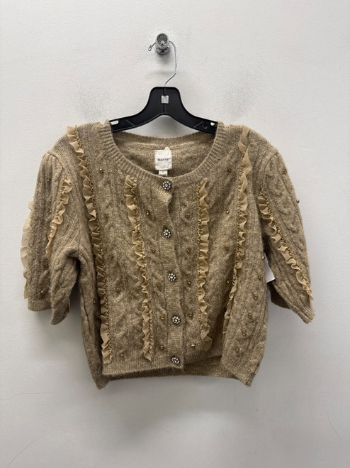 Vist Large View of Product Image Which is Used Brown Maeve Short Sleeve Top S-4/6