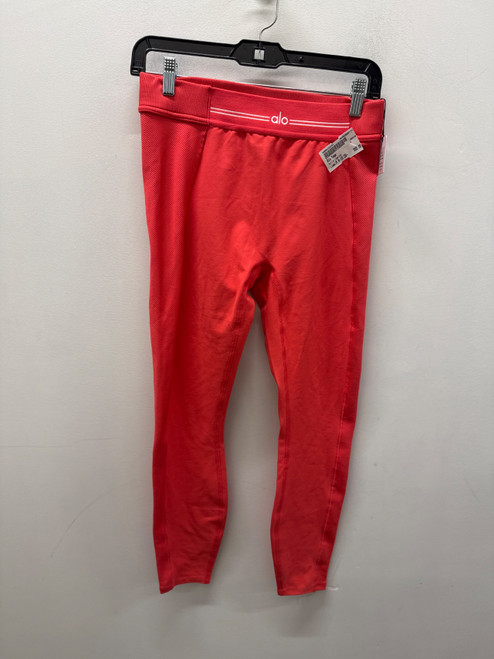 Vist Large View of Product Image Which is Used Coral/Pink Alo Yoga Active Leggings M 8-10/28-30
