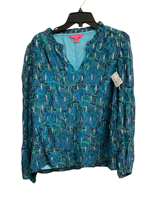 Vist Large View of Product Image Which is Used Lilly Pulitzer Long Sleeve Top M-8/10
