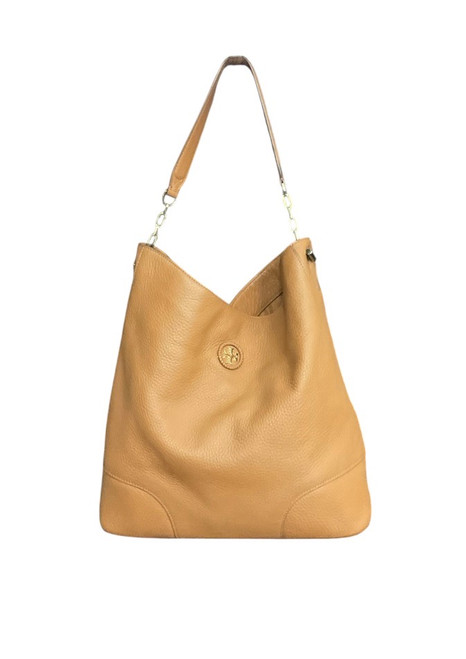 Vist Large View of Product Image Which is Used Tory Burch Large Leather Handbag