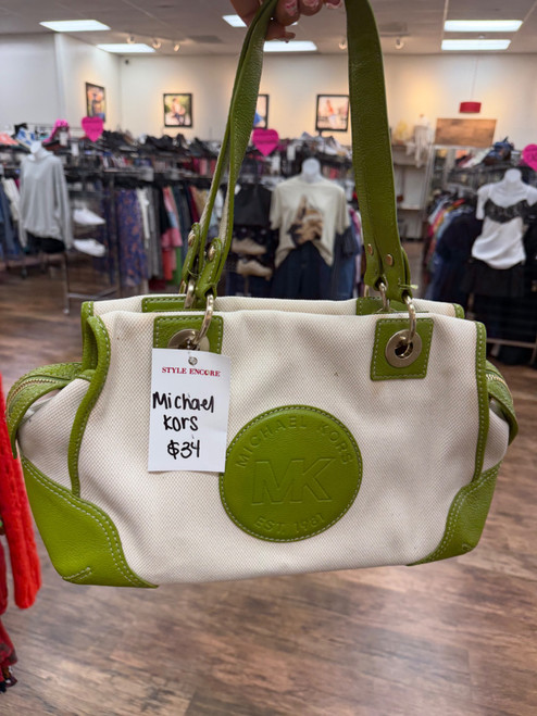 Vist Large View of Product Image Which is Used Michael Michael Kors Small Handbag