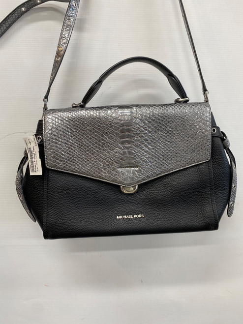 Vist Large View of Product Image Which is Used Michael Michael Kors Large Leather Handbag
