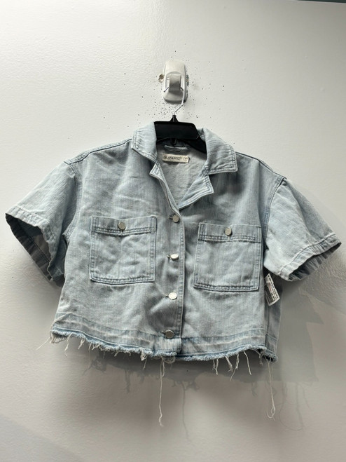 Vist Large View of Product Image Which is Used Blank NYC Denim Jacket S-4/6