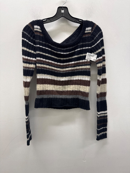Vist Large View of Product Image Which is Used Black & Brown Free People Lightweight Sweater M-8/10