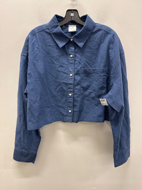 Vist Large View of Product Image Which is Used NWT Blue Aerie Long Sleeve Top M-8/10