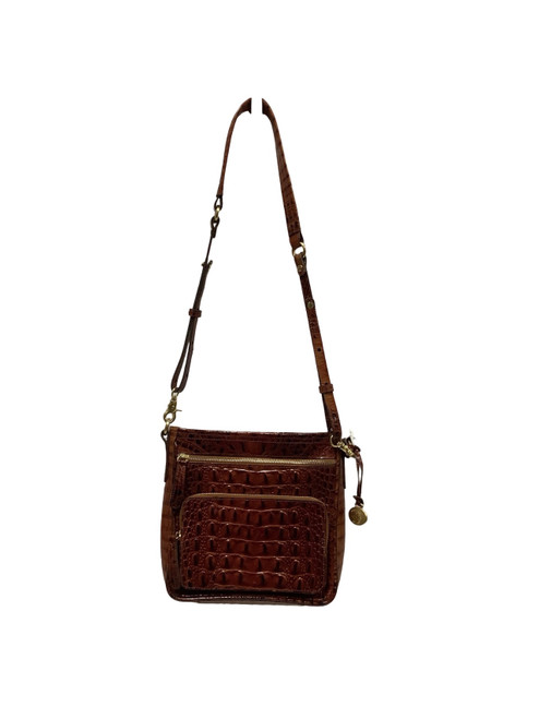 Vist Large View of Product Image Which is Used Brahmin Large Leather Handbag