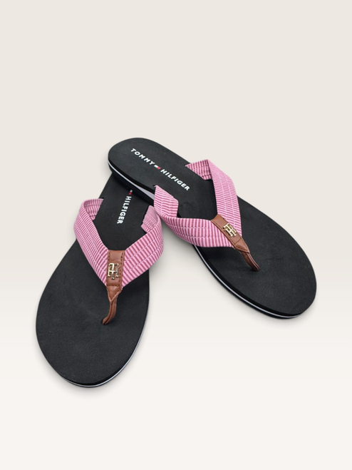 Vist Large View of Product Image Which is Used Tommy Hilfiger Flip Flops 10