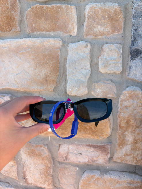 Vist Large View of Product Image Which is Used Miumiu black square sunglasses
