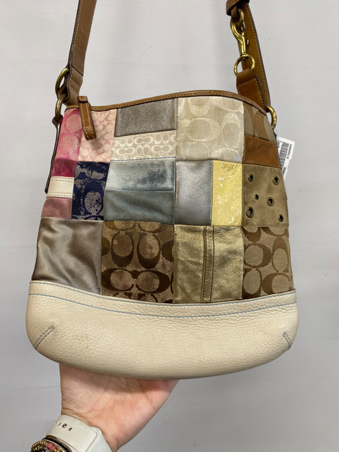 Vist Large View of Product Image Which is Coach Vintage Y2K patchwork bag