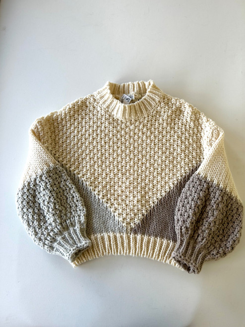 Vist Large View of Product Image Which is Used She + Sky Heavyweight Sweater S-4/6