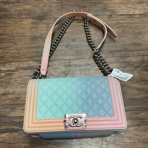 Vist Large View of Product Image Which is Used Chanel Large Leather Handbag