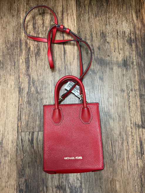 Vist Large View of Product Image Which is Used Michael Michael Kors Small Leather Handbag