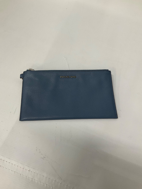Vist Large View of Product Image Which is Used Michael Michael Kors Leather Wristlet