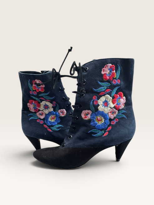 Vist Large View of Product Image Which is Used Tory Burch Ankle Boots 5.5