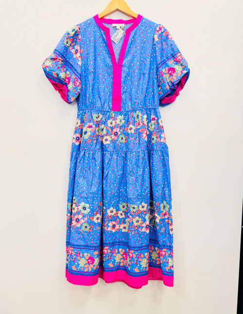 Vist Large View of Product Image Which is Used Easel Long Dress B S-4/6