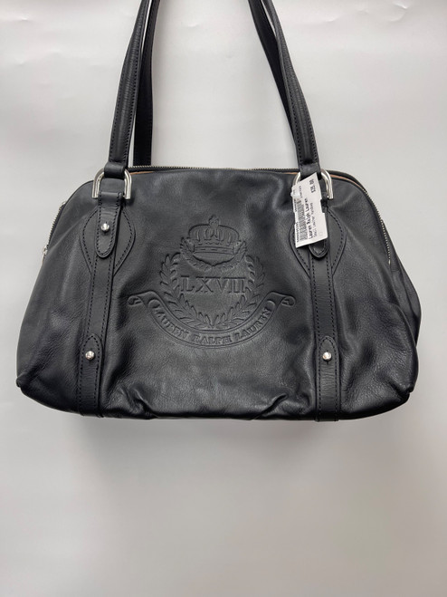 Vist Large View of Product Image Which is Used Lauren Ralph Lauren Small Leather Handbag