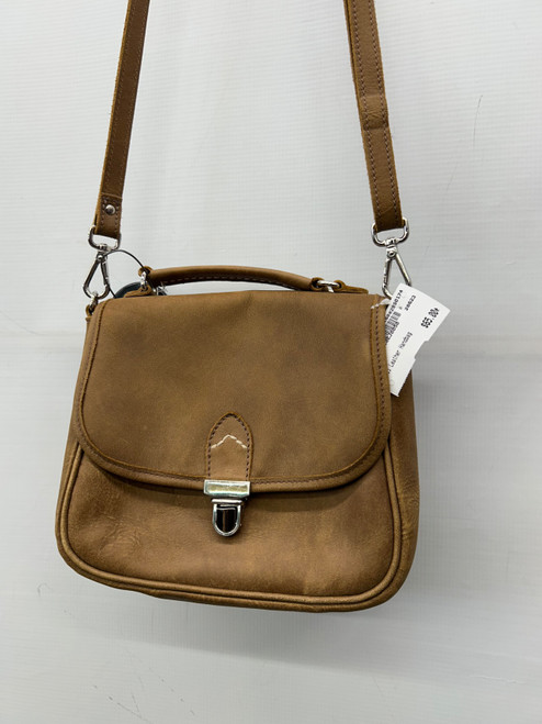 Vist Large View of Product Image Which is Used Roots Small Leather Handbag