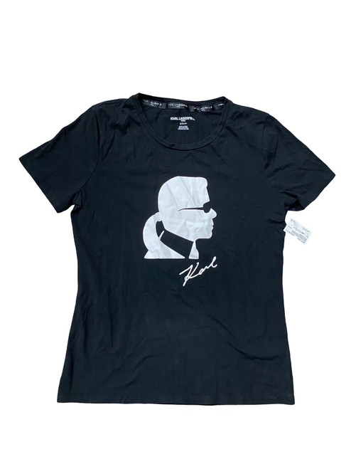 Vist Large View of Product Image Which is Used Karl Lagerfeld Paris T-Shirt S-4/6