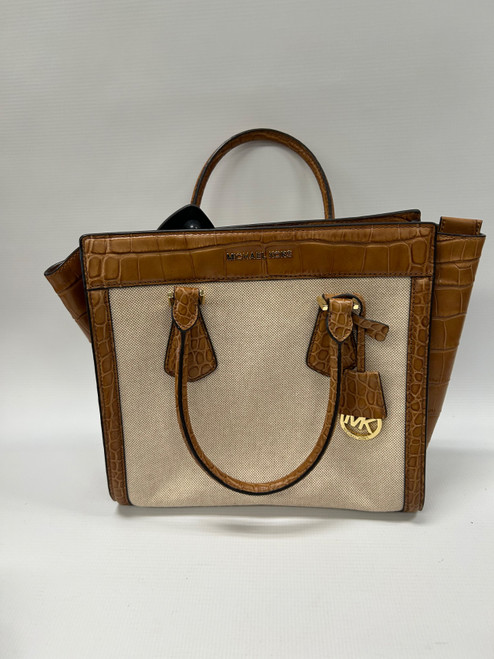 Vist Large View of Product Image Which is Used Michael Michael Kors Small Leather Handbag