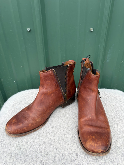 Vist Large View of Product Image Which is Used Frye Ankle Boots 7