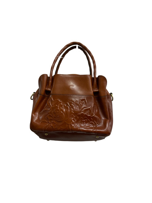 Vist Large View of Product Image Which is Used Patricia Nash Large Leather Handbag