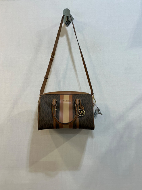 Vist Large View of Product Image Which is Used Michael Kors Large Leather Handbag